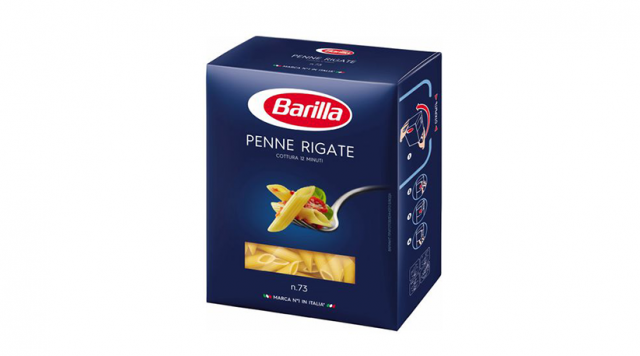 Макаронные изделия Пенне Ригате (перья) (PENNE RIGATE) №73 Barilla 450г