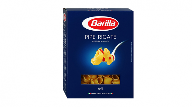 Макаронные изделия Пипе Ригате (улитка) (PIPE RIGATE) №91 Barilla 450г