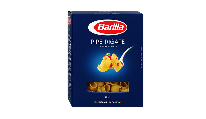 Макаронные изделия Пипе Ригате (улитка) (PIPE RIGATE) №91 Barilla 450г