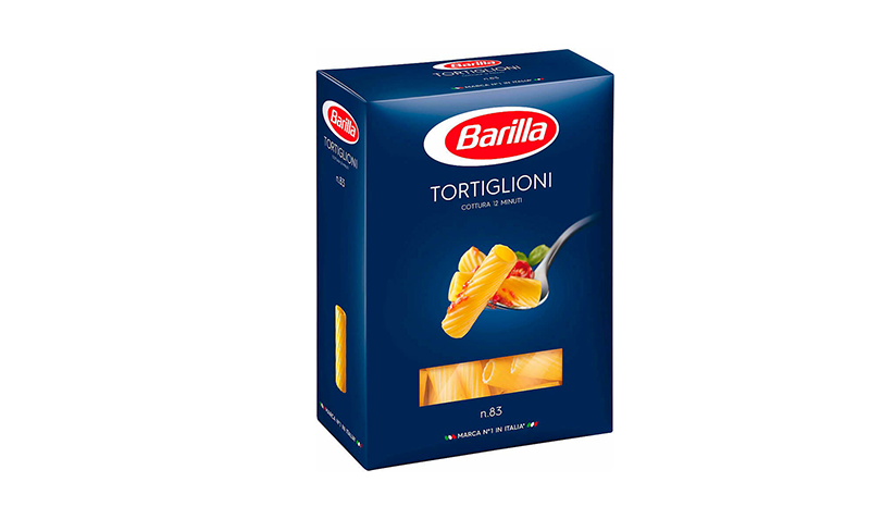 Макаронные изделия Тортильони (трубочки) (TORTIGLIONI) №83 Barilla 450г