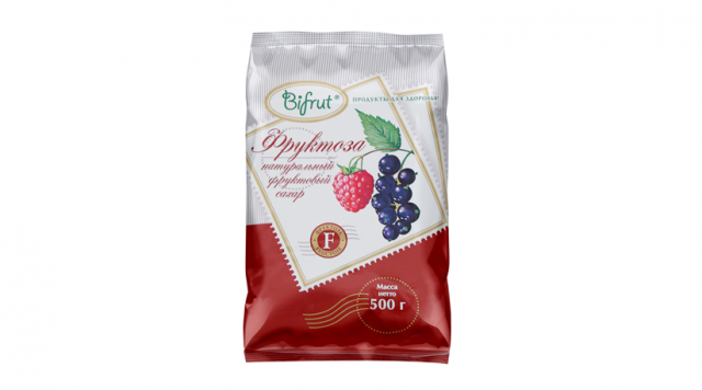 Фруктоза Bjfrut  фасованная 500гр