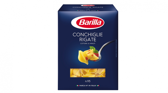 Макаронные изделия Конкилье Ригате (ракушки)№ 93 Barilla 450г