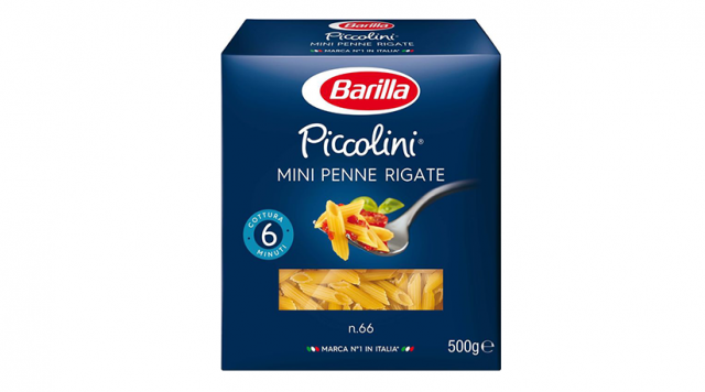 Макаронные изделия Мини Пенне Ригате (мини перья) Barilla 450г